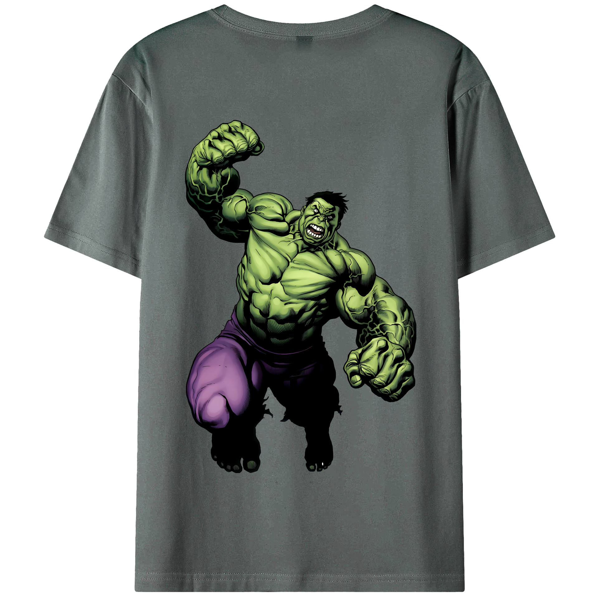 （画像用） アベンジャーズ The Avengers 綿100％半袖Tシャツ（背面プリント）